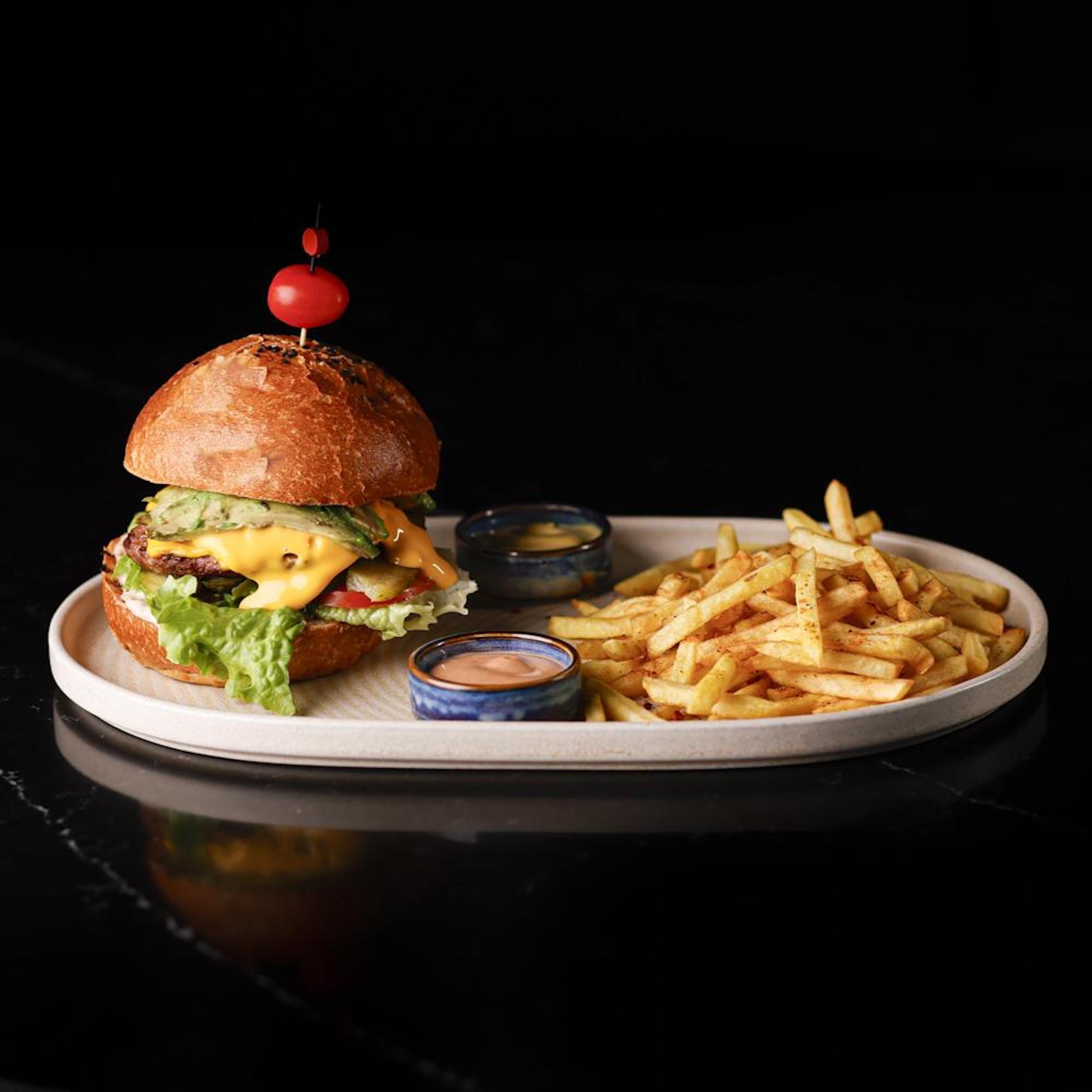 avocado burger