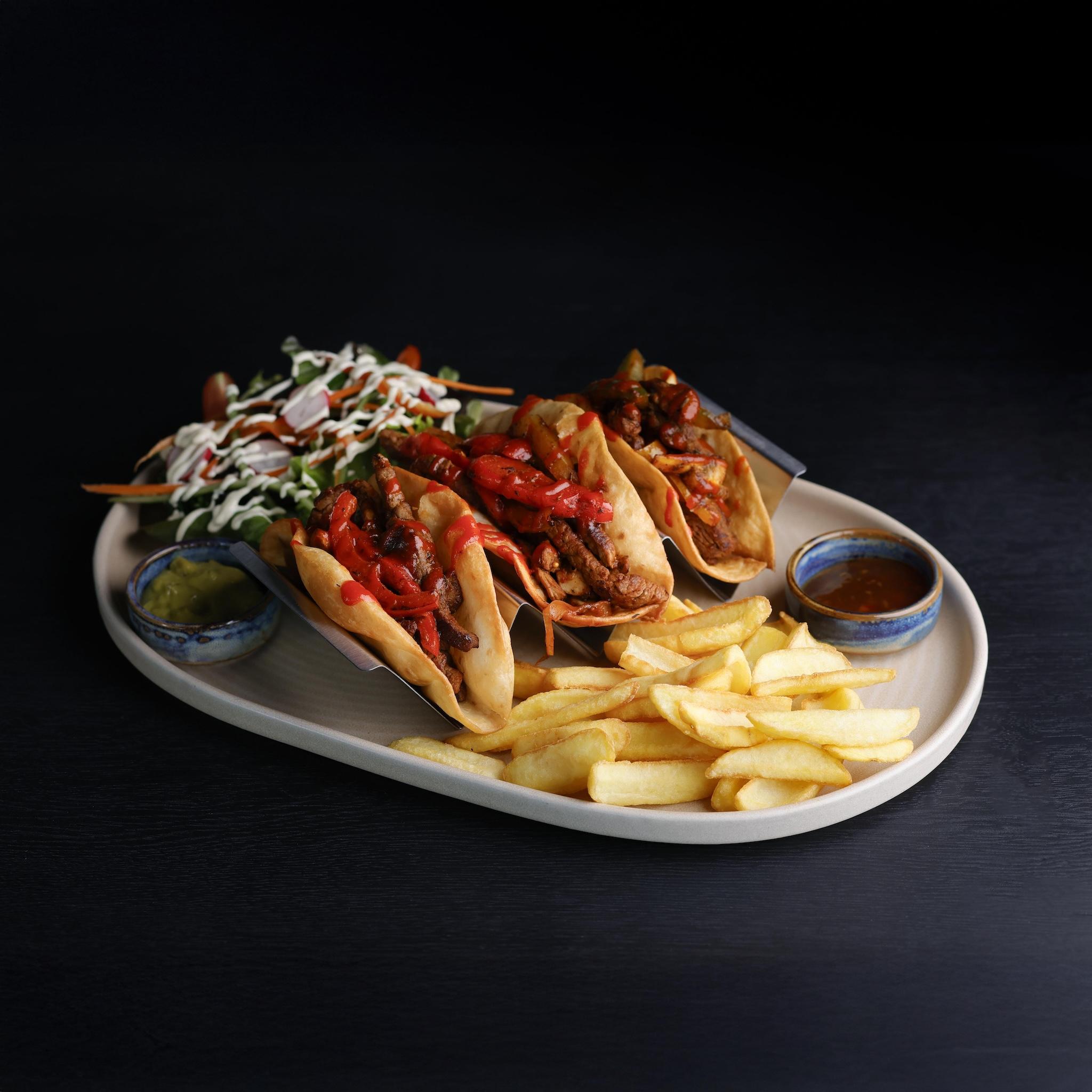 beef fillet taco